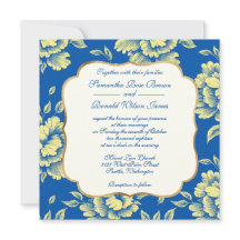 Azulejos de peones azules y amarillos - Decoración