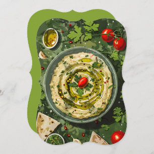 Invitación Baba Ghanoush Plantplantas para que los tontos fue