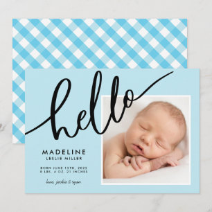 Invitación BABY Añadir tu foto