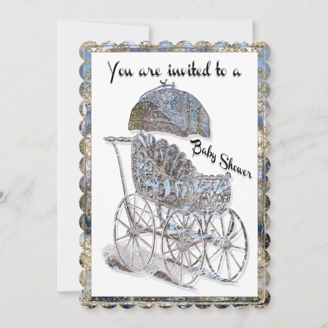 Invitación Baby Baby Shower (Anverso)