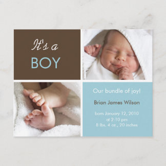 Invitación Baby Boy