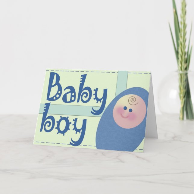 Invitación Baby Boy (Anverso)