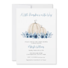 Baby Boy Blue Little Pumpkin Books para Baby Showe