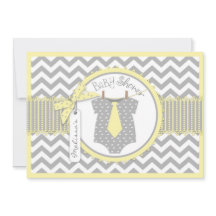 Baby Boy Tie Chevron Imprimir Baby Shower