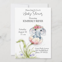Baby Elephant Baby Shower