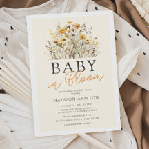 Baby En Flor Boho Baby Shower De Flores Silvestres