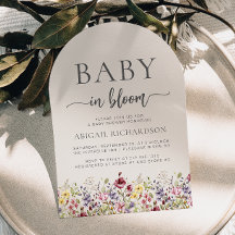 Baby en Floración Arco Beige de Flor Silvestre Bab