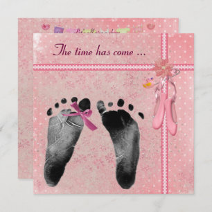 Invitación Baby Girl Shower