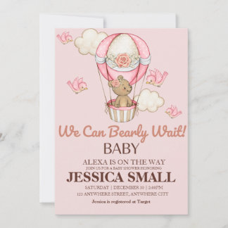 Invitación Baby Girl Shower