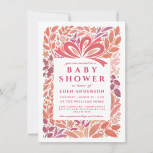 Invitación Baby Girl Shower Gift