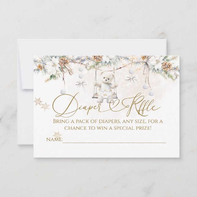 Invitación Baby Its Cold Outside Clothest Line Baby Shower (Anverso)