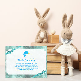 Invitación Baby Narwhal Books Para El Juego De Baby Shower