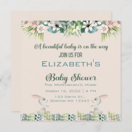 Invitación Baby On the Way Baby Shower