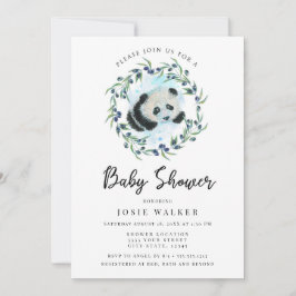 Invitación Baby Panda, Baby Shower