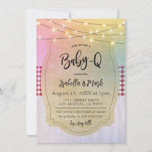 Invitación Baby-Q Barbecue Baby Shower