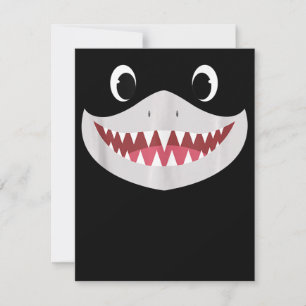 Invitación Baby Shark Halloween - Regalos de tiburón lindos