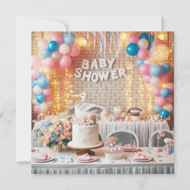 Invitación Baby Shower (Anverso)