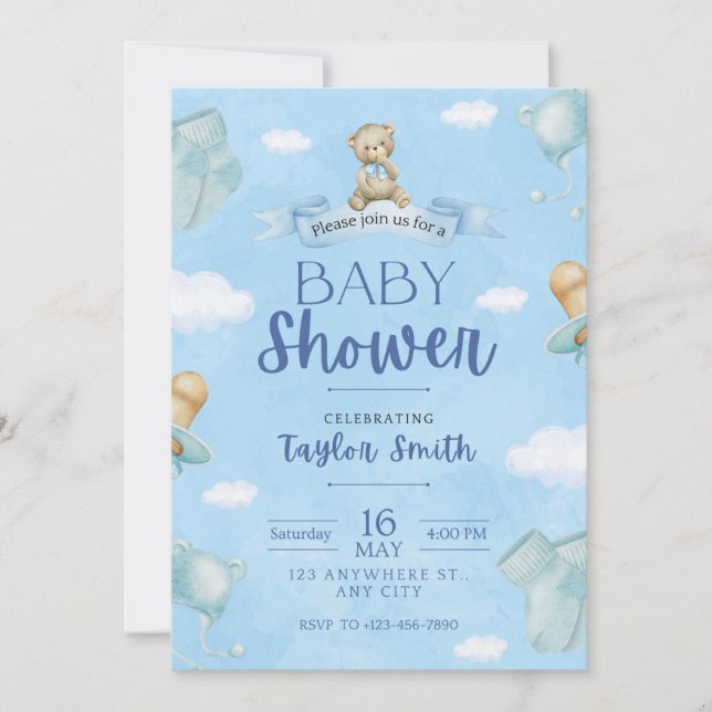 Invitación Baby Shower (Anverso)