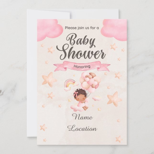 Invitación Baby Shower (Anverso)
