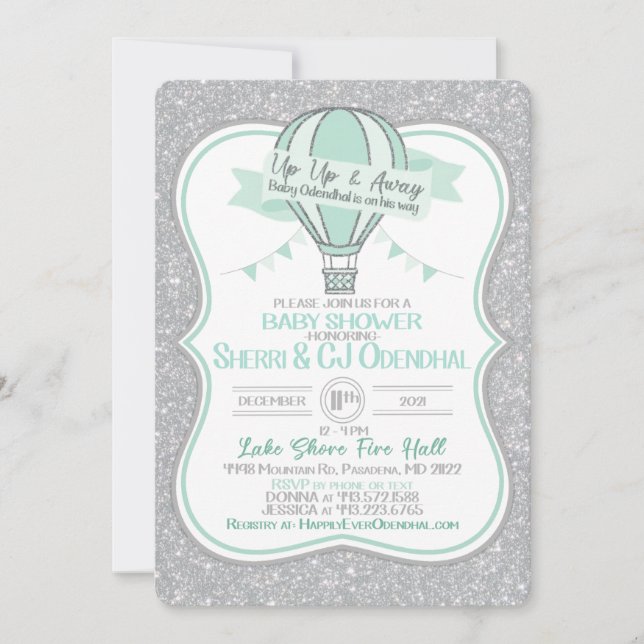 Invitación Baby Shower (Anverso)