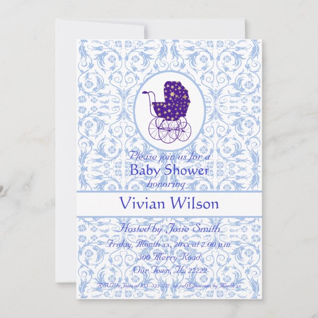 Invitación Baby Shower (Anverso)