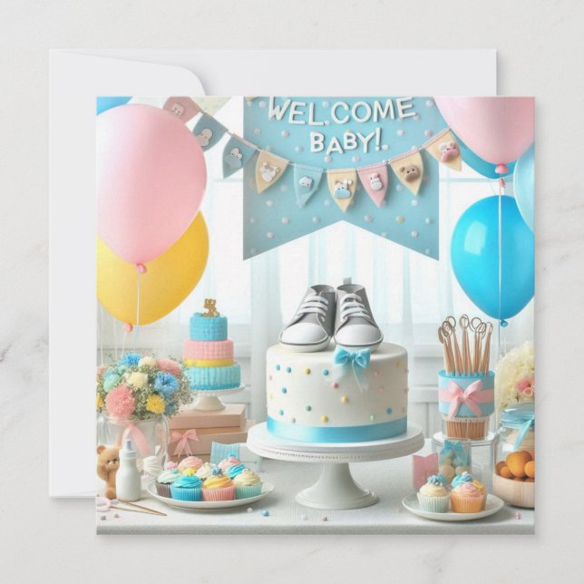 Invitación Baby Shower (Anverso)