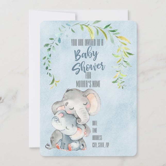 Invitación Baby Shower (Anverso)