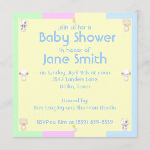 Invitación Baby Shower