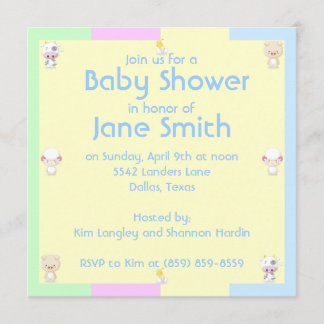 Invitación Baby Shower