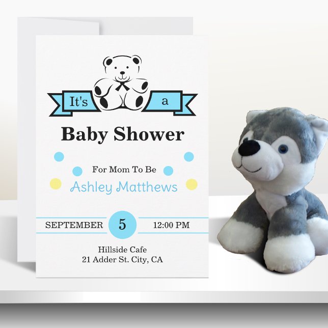 Invitación Baby Shower (Subido por el creador)