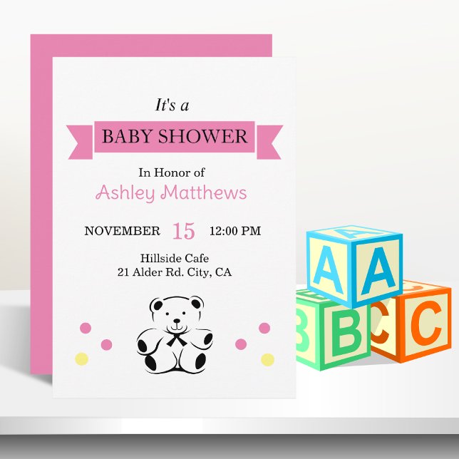 Invitación Baby Shower (Subido por el creador)