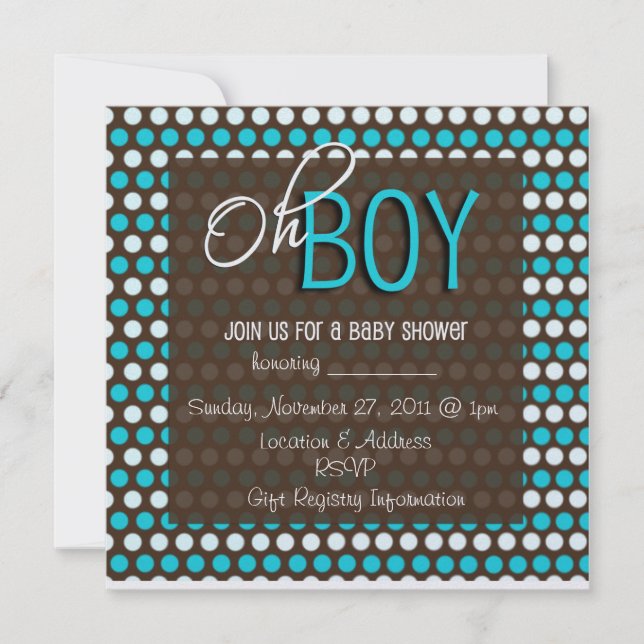 Invitación Baby Shower (Anverso)
