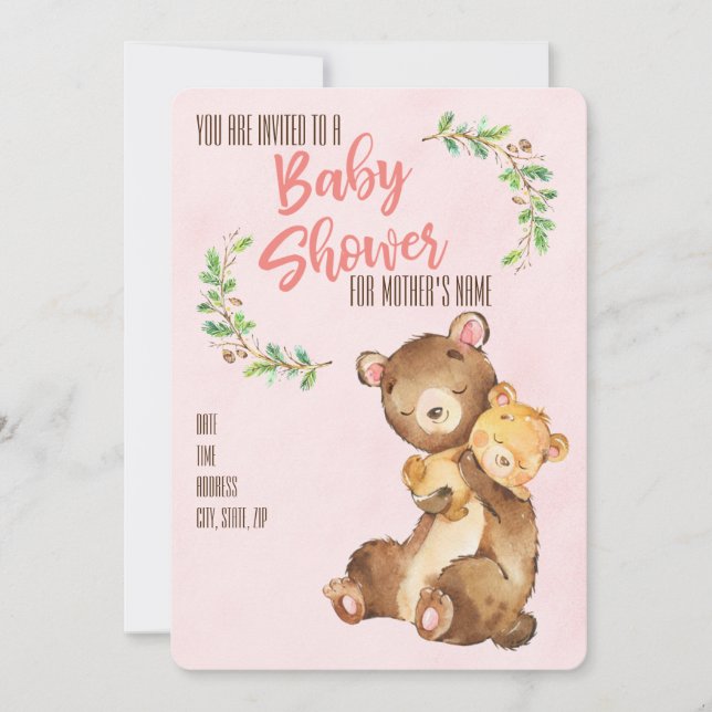 Invitación Baby Shower (Anverso)