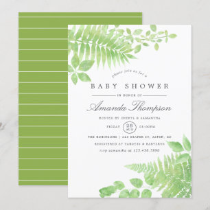 Invitación Baby Shower a la energía de color de ag
