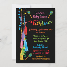 Invitación Baby Shower a la Fiesta Mexicana de Art