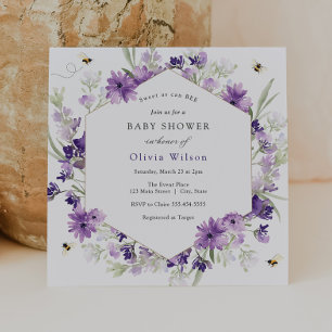 Invitación Baby Shower a la lavadora dulce como pu