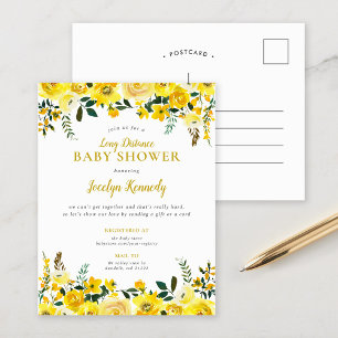 Invitación Baby Shower a larga distancia de Sunny 