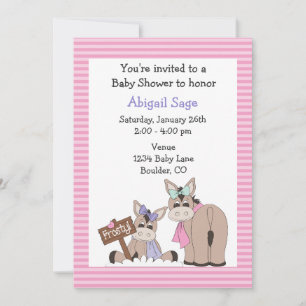 Invitación Baby Shower a los Chicas de Winter Donk