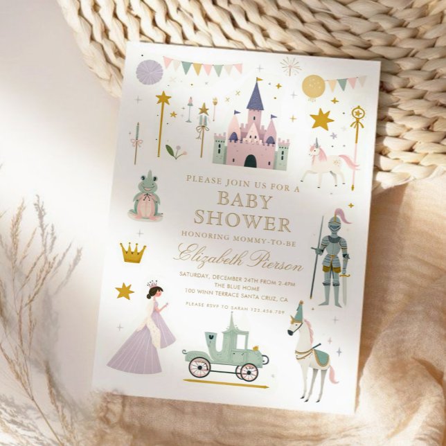 Invitación Baby Shower a Princess Dragon de Fairyt (Subido por el creador)