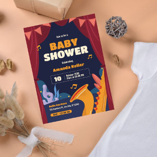 Invitación Baby Shower al teatro musical