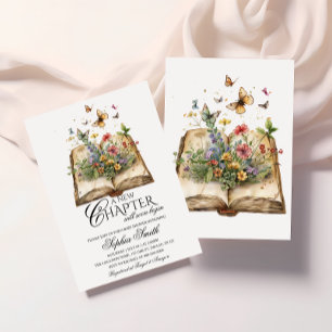 Invitación Baby Shower al tema del libro de capítu