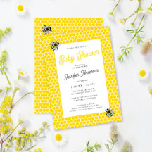 Baby Shower Amarillo dulce mami-a-beba