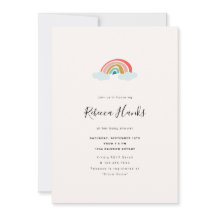 Baby Shower arcoiris