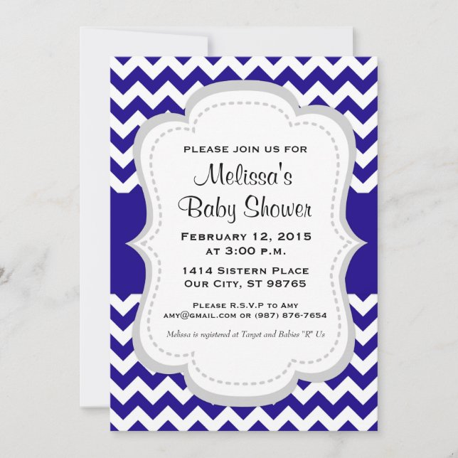 Invitación Baby Shower, Baby Sprinkle, Personalizado invitado (Anverso)