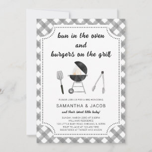 Invitación Baby Shower BBQ