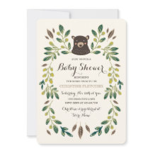 Baby Shower Bear Cub