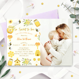 Invitación Baby Shower Bee So Sweet To Aee Photo