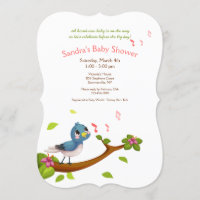 Baby Shower Bluebird