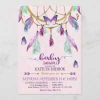 Baby Shower Bohemian American Dream Catcher