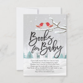 Invitación Baby Shower Books for Baby / Bring a book Request